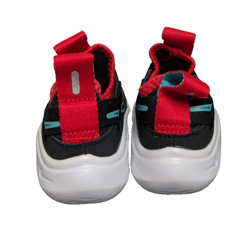 Nike Flex Plus Sneakers Baby Toddler 3C Black Slip On Shoe Athletic Lightweight